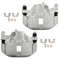 Set of 2 Front Brake Calipers for Hyundai Accent, Excel