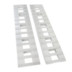 Set of 2 Aluminum Ramps for Car Trailer Truck (72"x14")