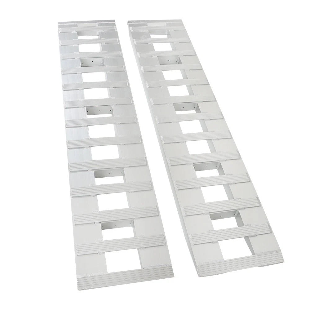 Set of 2 Aluminum Ramps for Car Trailer Truck (72"x14")