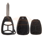 Keyless Key Fob Remote Case Shell for Jeep Grand Cherokee, Chrysler 300