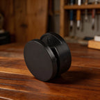 Set of 4 Zinc Alloy Bathroom Mirror Clips Black Holders