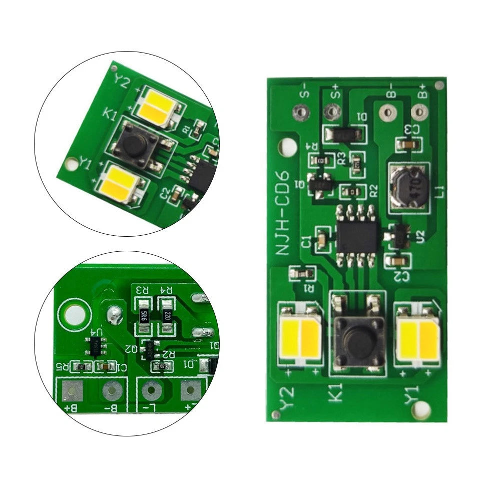 Solar Circuit Board 1 2V with 8 Lighting Modes for Various Applications