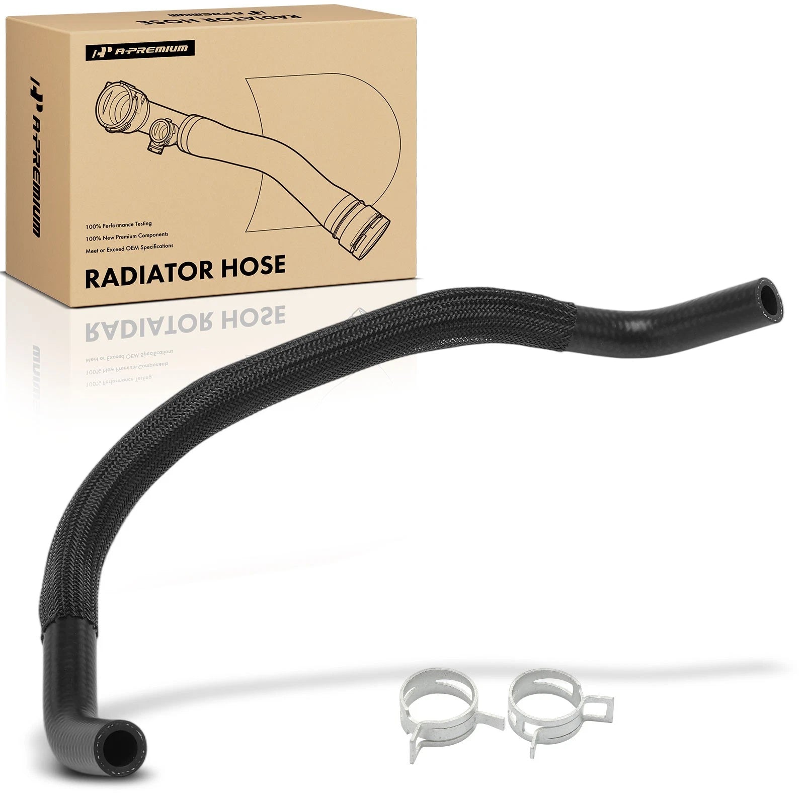 Radiator Coolant Hose with Clamp for Ford Explorer Escape Fusion Focus (2001–2023)