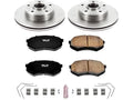 Front Brake Pad and Rotor Kit for Mazda 929 (1990–1991) TZ733CM