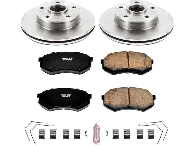 Front Brake Pad and Rotor Kit for Mazda 929 (1990–1991) TZ733CM
