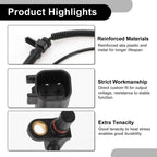 ABS Wheel Speed Sensor No. 68060333AA for Dodge Ram 1500 (2009–2010)