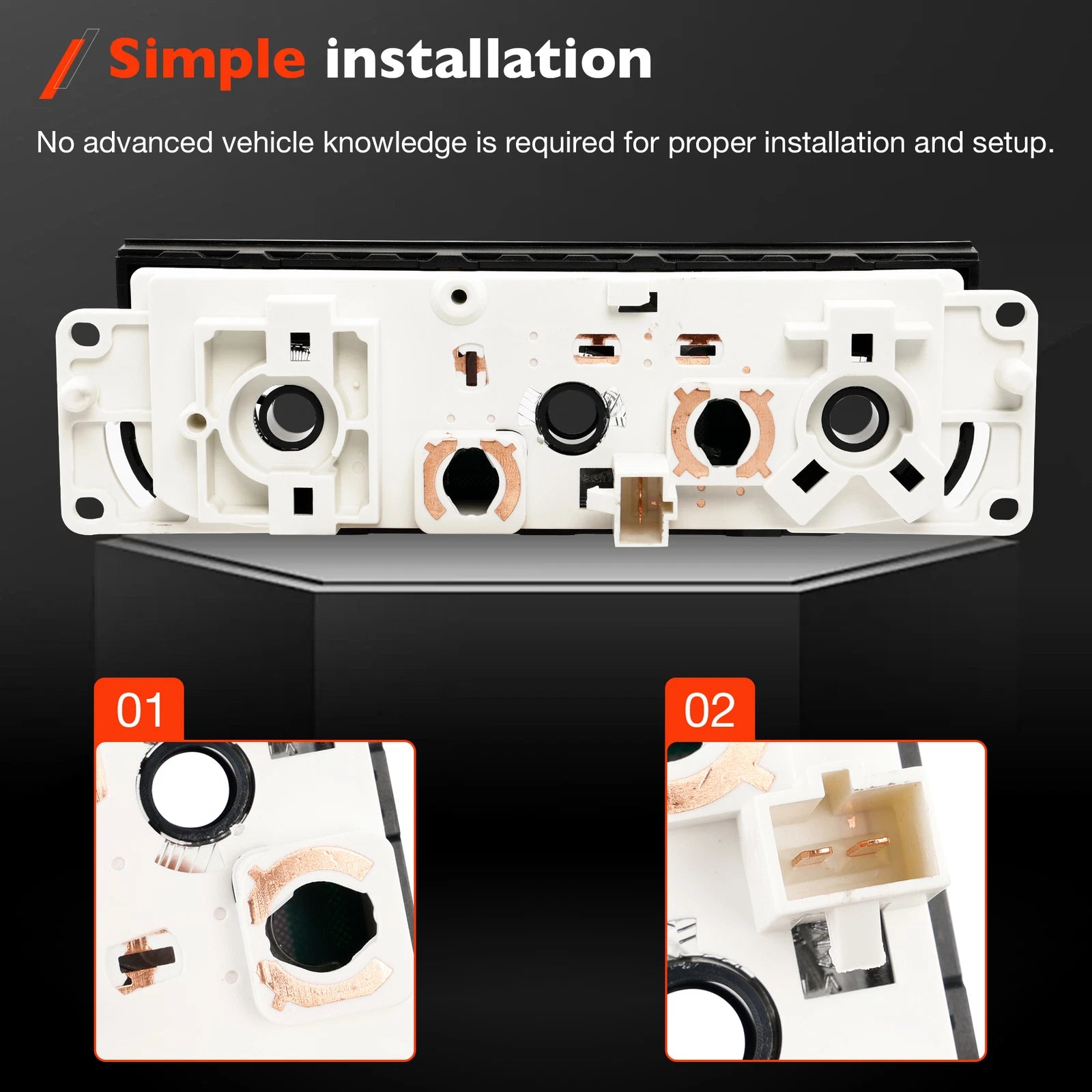 Climate Control Module for Ford F150 F250 (1999-2004)