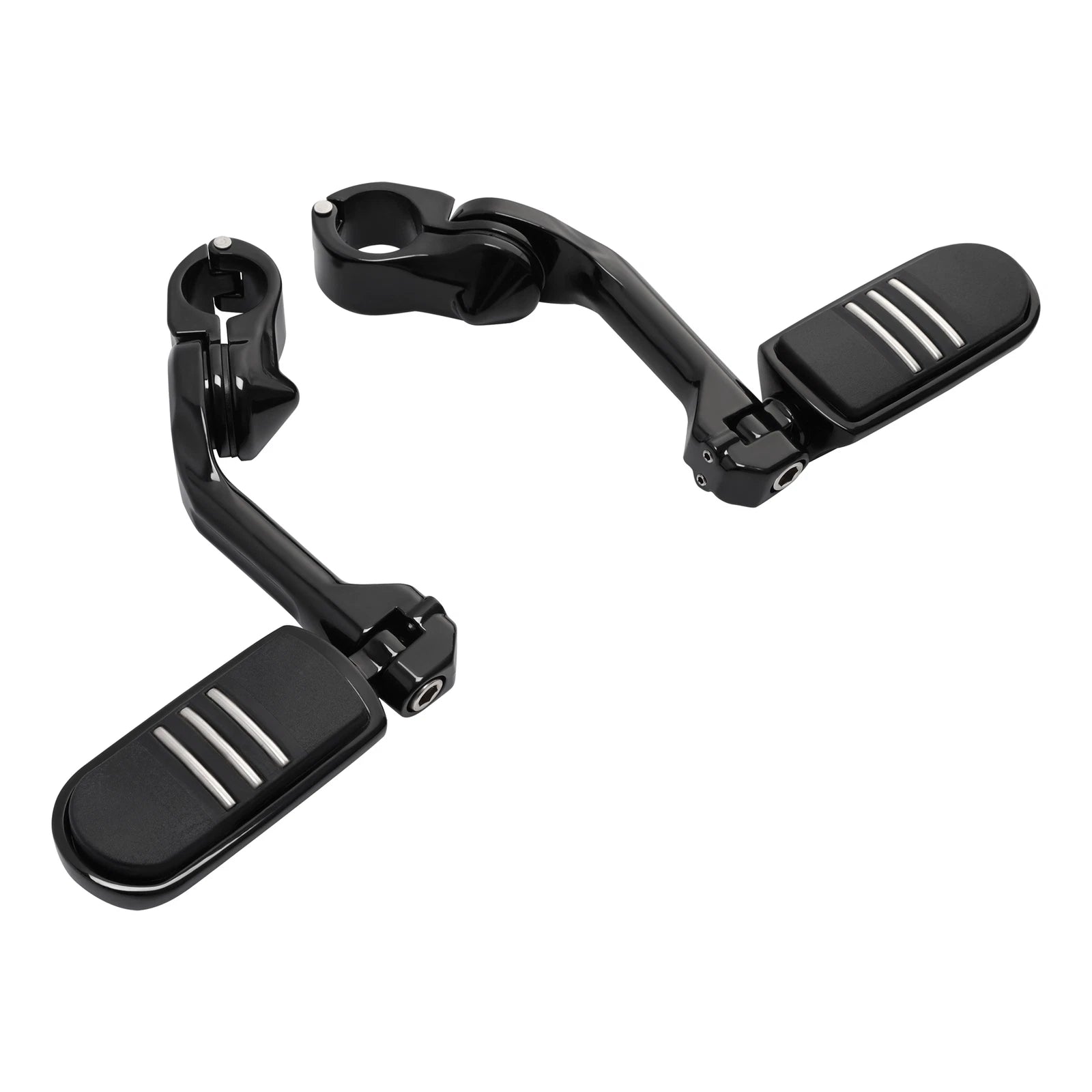 1-1/4" Long Angled Pegstreamliner Foot Pegs for Harley (Fitment Specific)