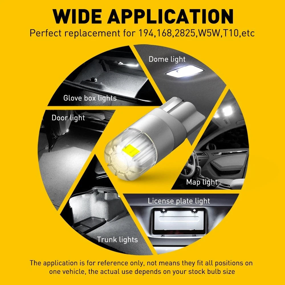 Set of 2 LED License Plate Lights