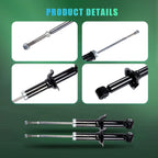 2X Rear Struts for Mitsubishi Lancer (2008–2017)