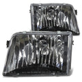 LED Fog Light Kit for Ford Ranger (1993–1997) - Black Housing Crystal Lens