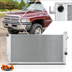 Aluminum 4 Row Cooling Radiator for Dodge Ram 2500 3500 (1994–2002)