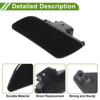 Left Washer Nozzle Cover for Porsche Panamera 2014-2016 Black