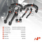 Set of 8 Front Control Arm & Tie Rod Ends for Honda Accord (1998–2002)