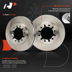 Front Side Disc Brake Rotors for Nissan Frontier (1998-2004)