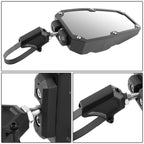 2" Adjustable Sideview Mirrors for Universal UTV Roll Cage Bar Mount