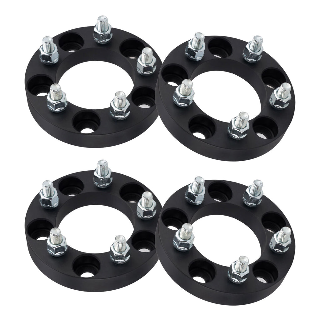 Wheel Spacers for Chevrolet GMC (1980–1995) 4Pcs 1" 12x1.5, 5x4.75 to 5x4.5