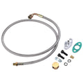 Oil Feed and Return Line Hose Kit for T3 T4 Turbocharger
