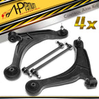Set of 4 Front Lower Control Arm Sway Bar Links for Honda Ridgeline (2006–2014)
