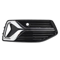 Right Front Fog Light Grille Cover Chrome Trim for Audi A6 S6 C8 (2019–2023)