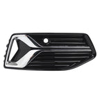 Right Front Fog Light Grille Cover Chrome Trim for Audi A6 S6 C8 (2019–2023)