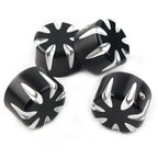 4 x CNC Motorcycle Engine Screw Topper Cover Caps for Harley 883