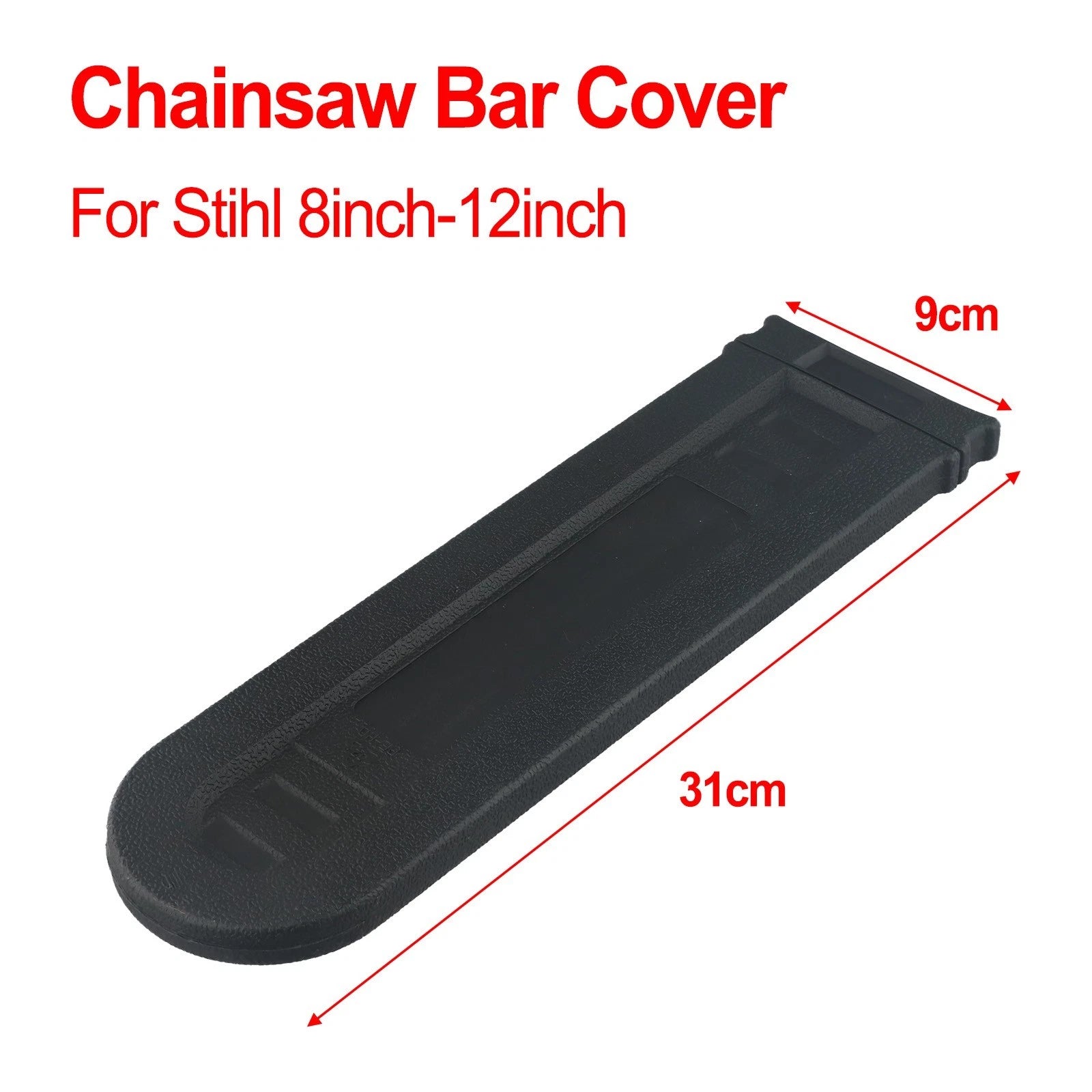 Chainsaw Bar Cover for 8-12 Inches Chainsaws (12" 3.5")