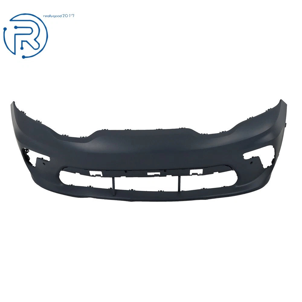 Front Upper Bumper Cover for Dodge Durango (2021-2022) Black Plastic