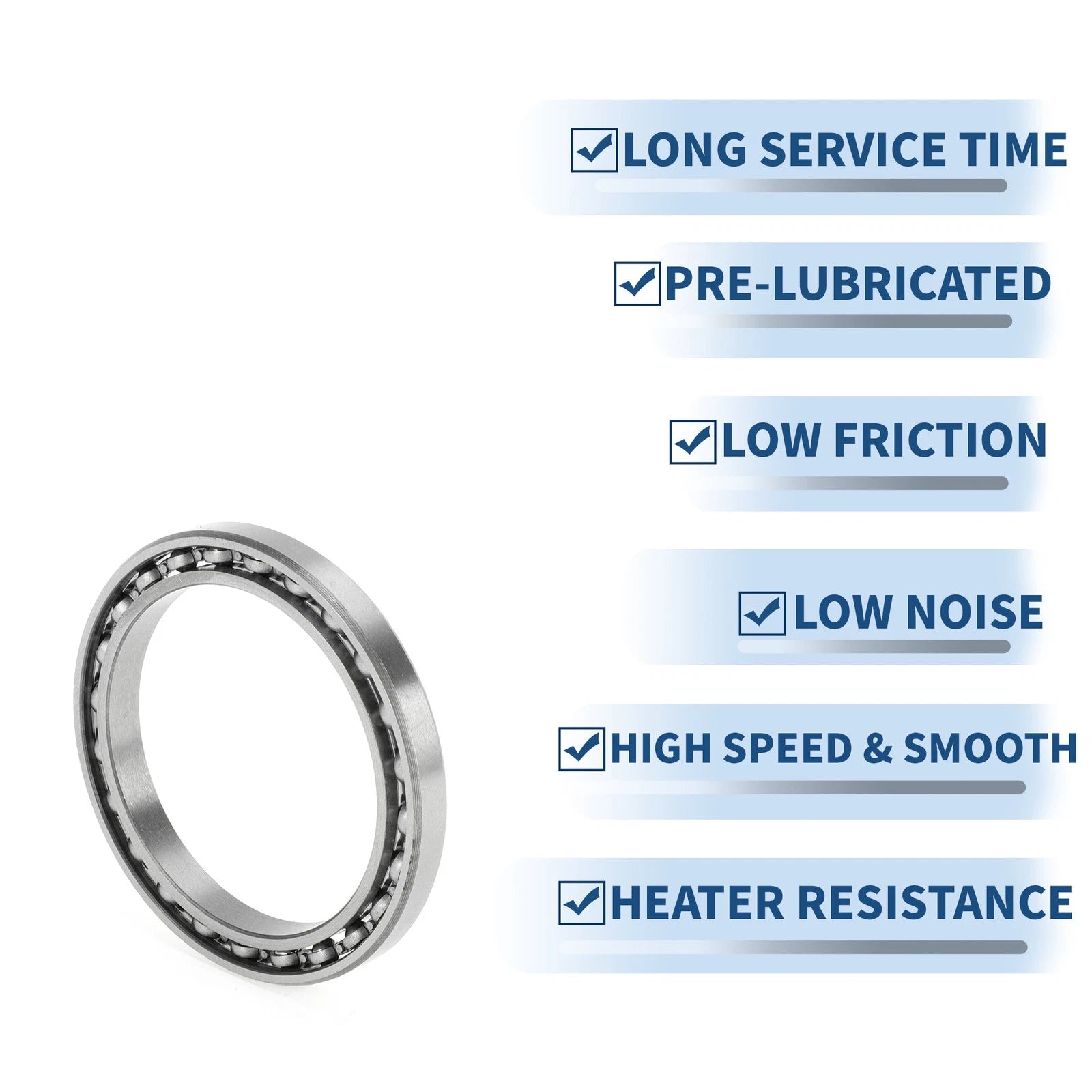 6810 Deep Groove Ball Bearing for Scooter Skateboard Wheel (50x65x7mm)