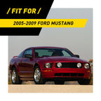 22Pcs Carbon Fiber Interior Trim Cover for Ford Mustang (2005–2009)