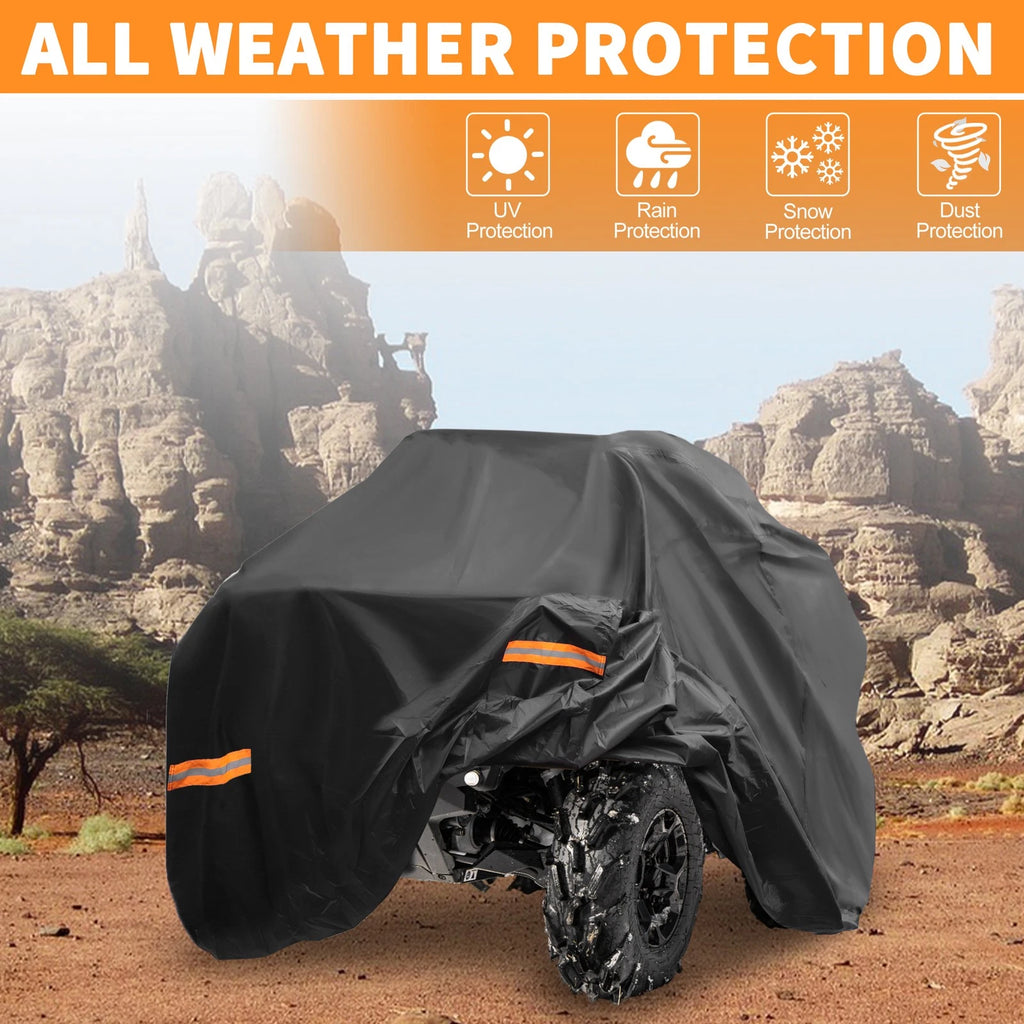 Waterproof ATV Cover for Honda Fourtrax Rancher (210D-PU, 84.65")