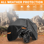 Waterproof ATV Cover for Honda Fourtrax Rancher (210D-PU, 84.65")