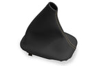 Leather Manual Shift Boot Cover for BMW E28 (1982–1988) Beige Stitch