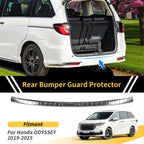 Rear Bumper Topper for Honda Odyssey (2019–2025) Silver Tone