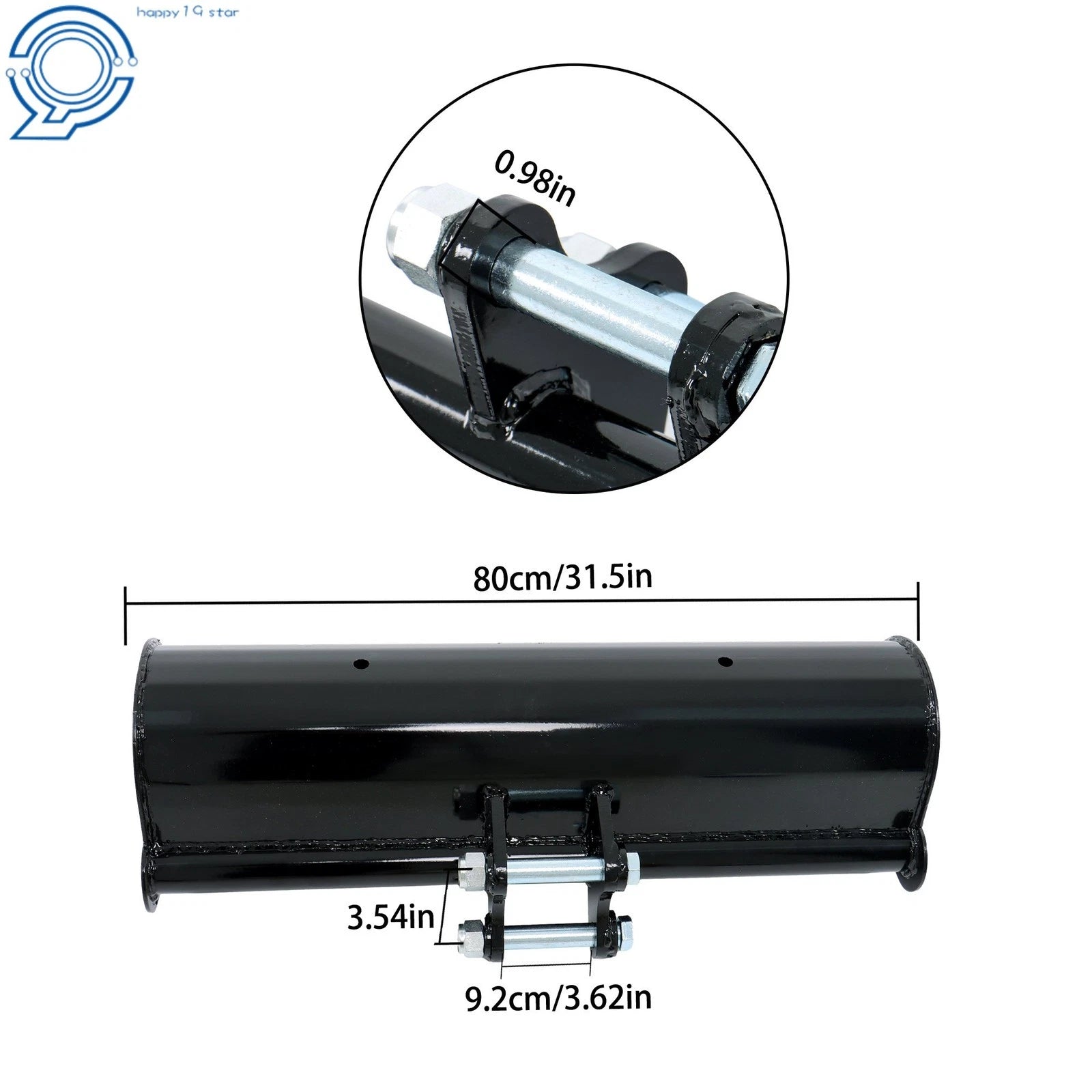 800mm Bucket Attachment for Mini Excavator (0.8ton–1.5ton)