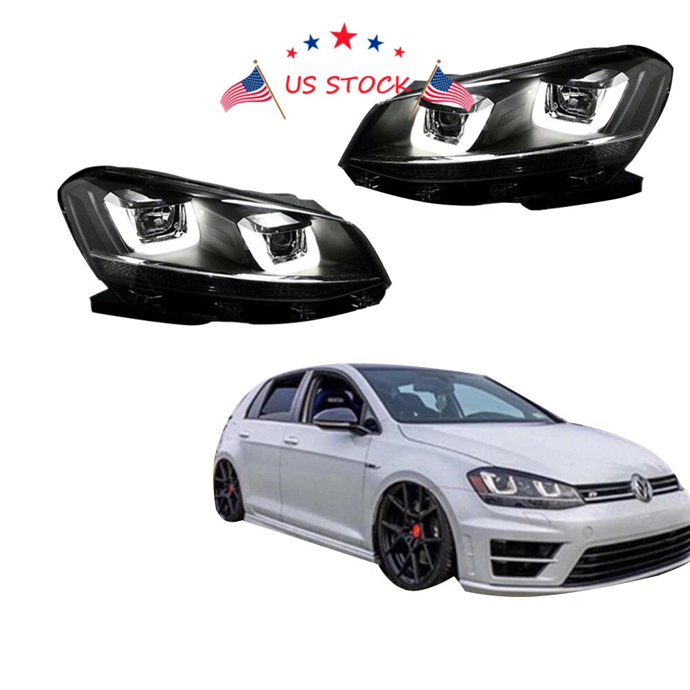 LED Headlights for VW Golf 6 GTI MK6 (2010–2014) DRL Upgrade