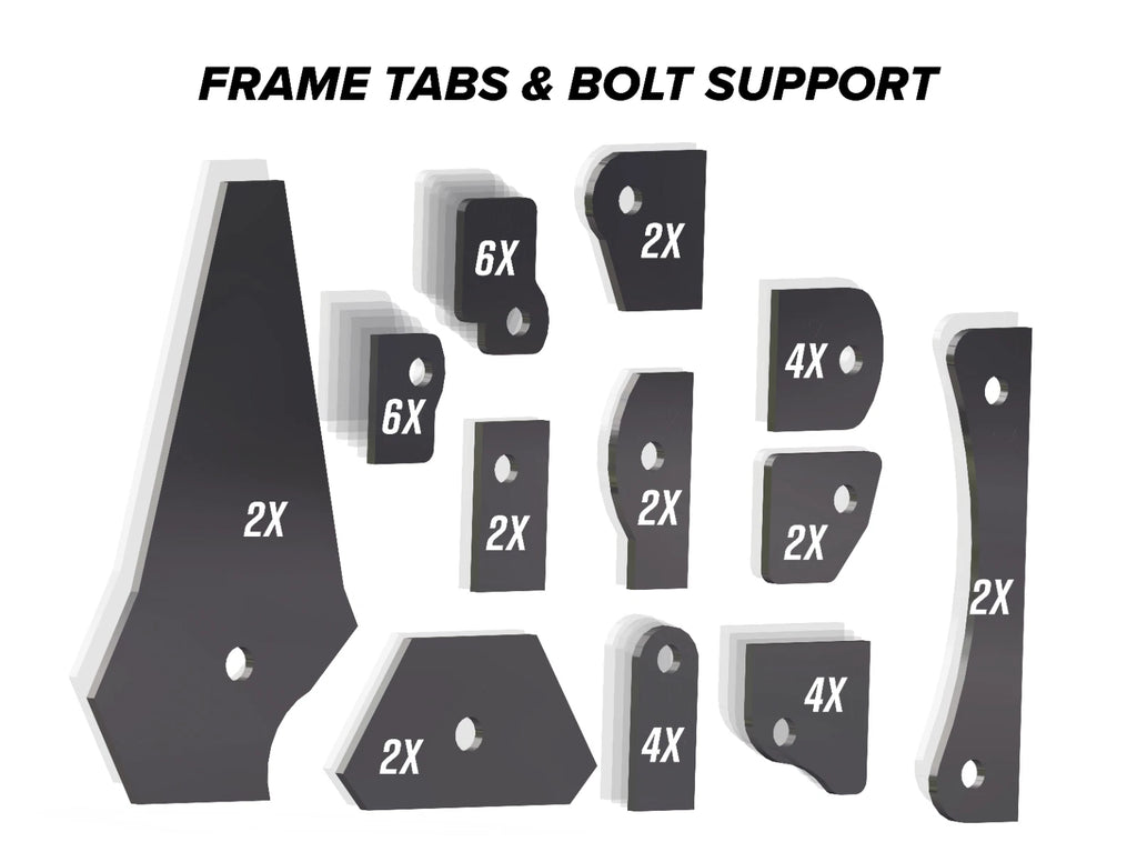 Weld-In Gusset Kit for Can-Am Defender HD 5 / HD 8 / HD 10 (2016–2023)