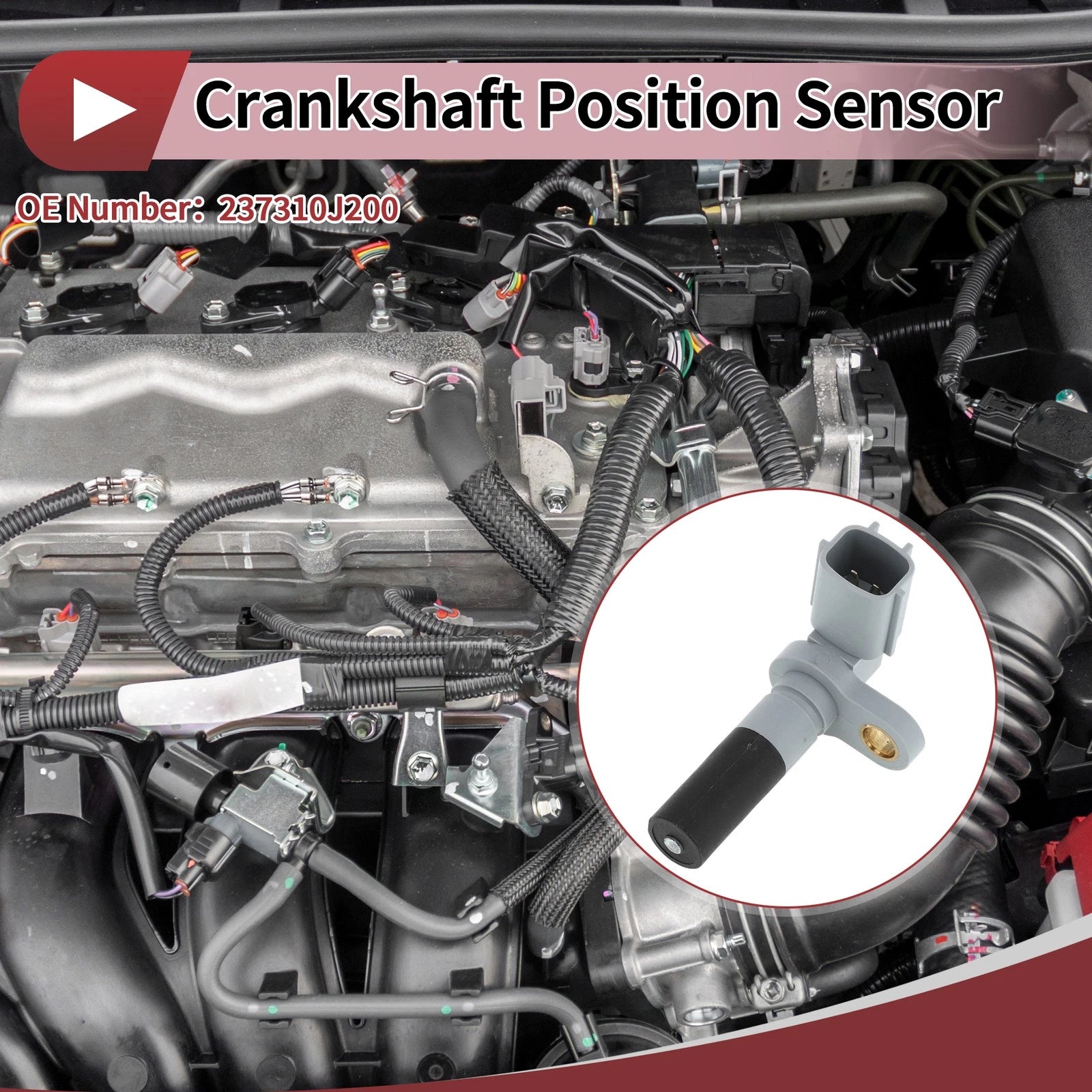 Crankshaft Position Sensor for Nissan Primera Saloon 2.0 16V (1996–2001) No. 237310J200