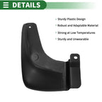 Mud Flaps Splash Guards for Hyundai Elantra (2007–2010) W/ Mounts