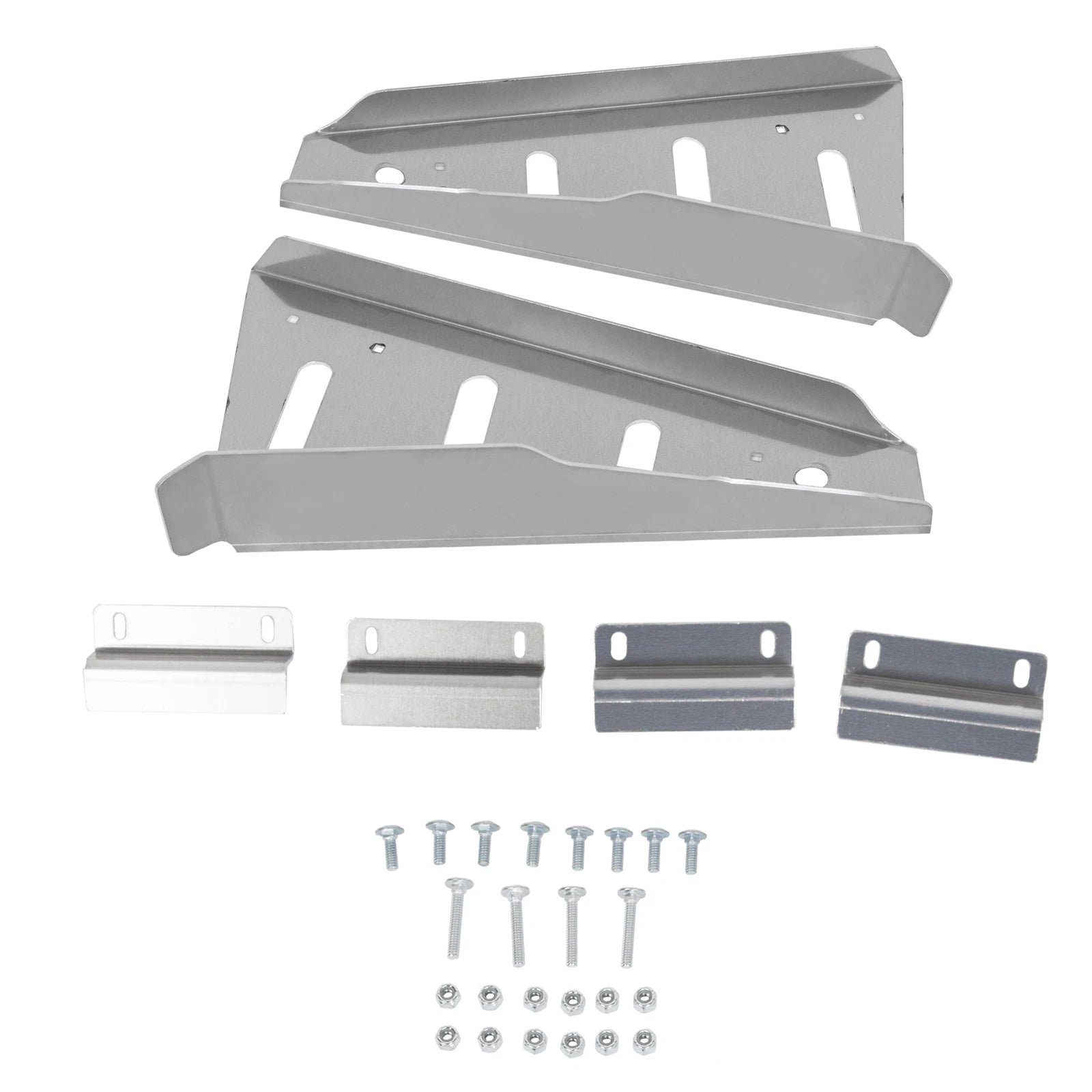 Front Lower A-Arm Guards for Polaris RZR 1000 XP (2014–2018) 1/8" Aluminum Pair