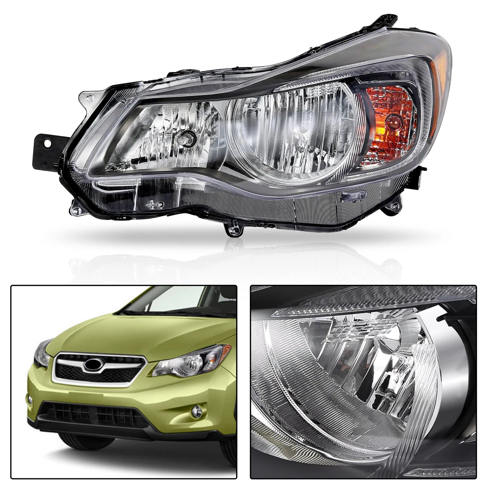Headlight Assembly for Subaru Impreza XV Crosstrek (2013–2017) SU2502140