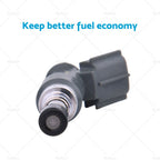 4X Fuel Injector for Toyota Hilux DLX TGN16, Hiace TRN201, TRH223 2.7