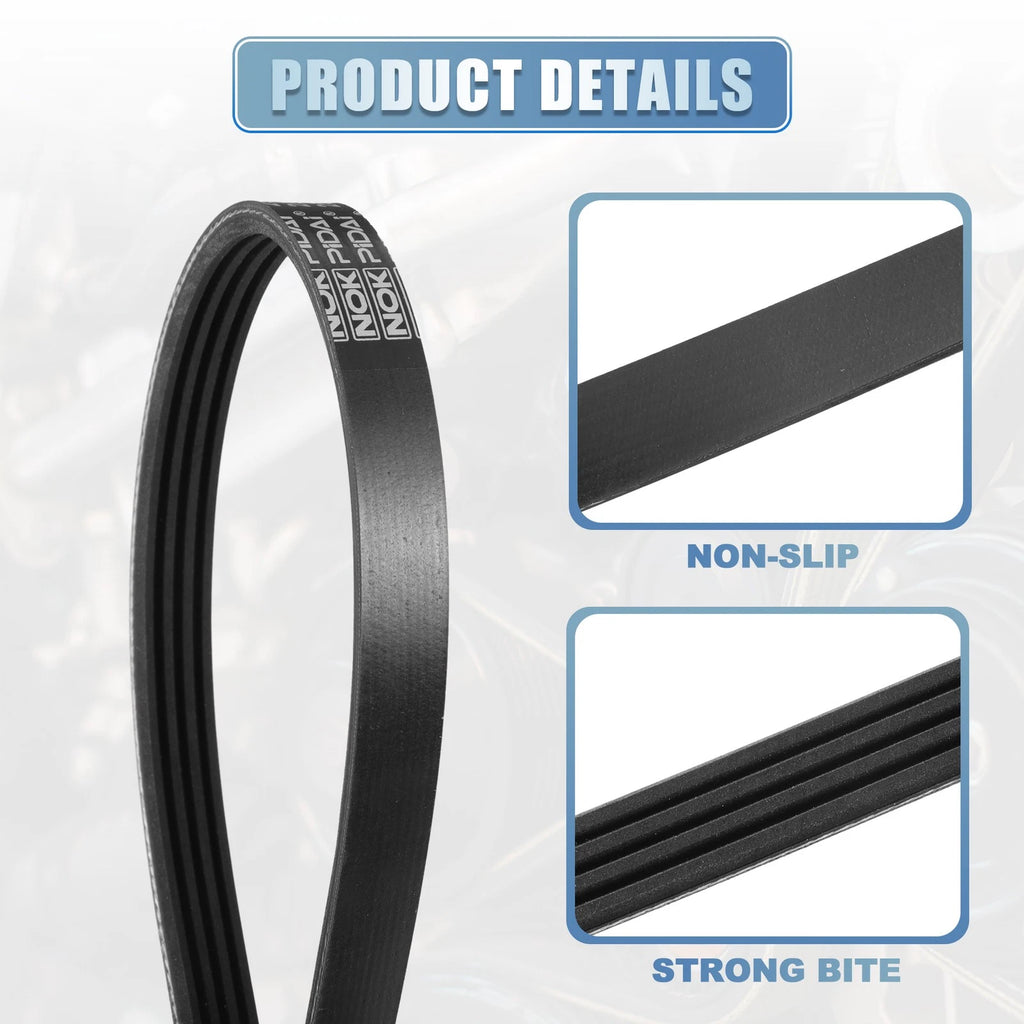 Set of 1 Serpentine Belt for Hyundai Elantra 2.0L (No. 04668241/034903137B)