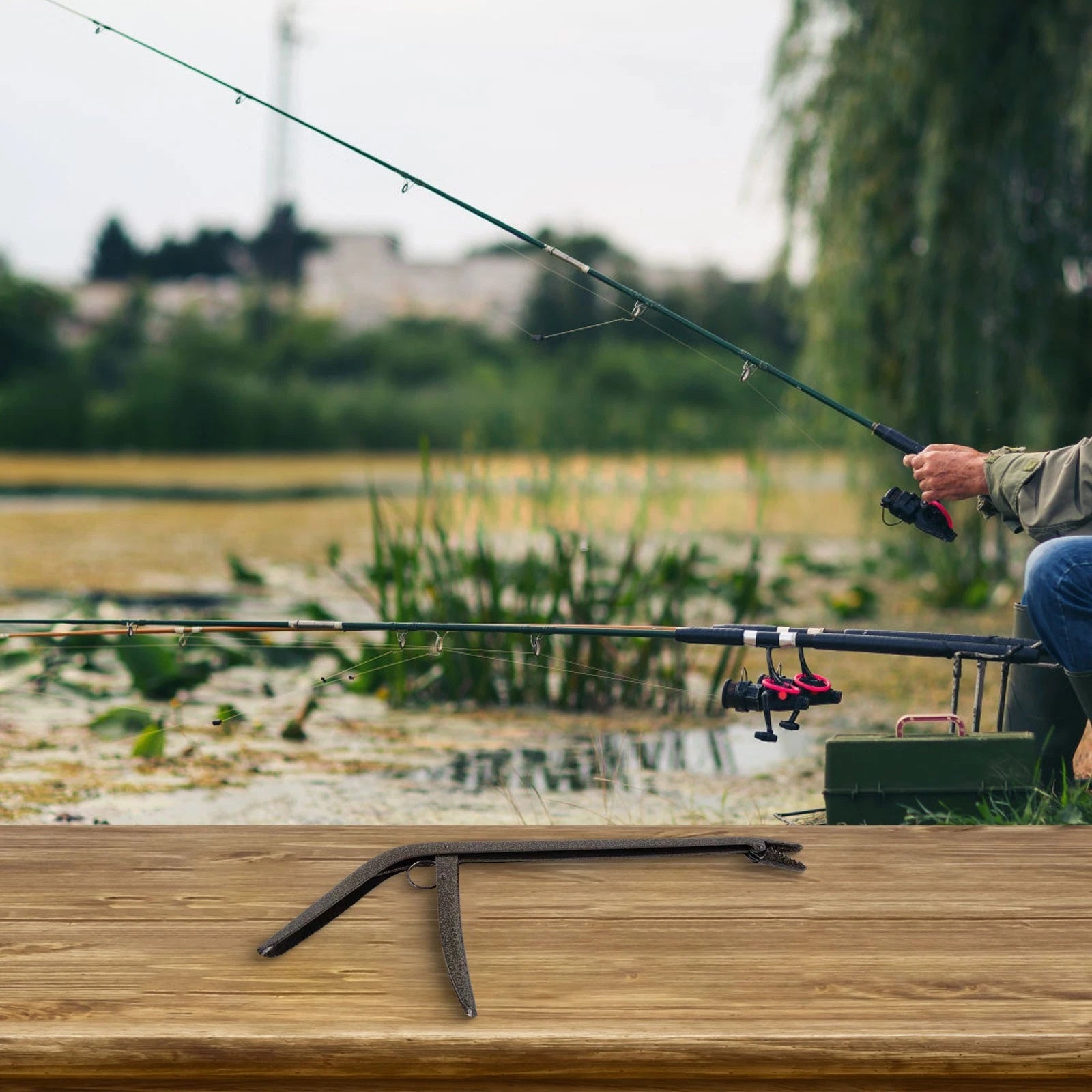 Serrated Jaws Fishing Hook Remover for Effortless Grip