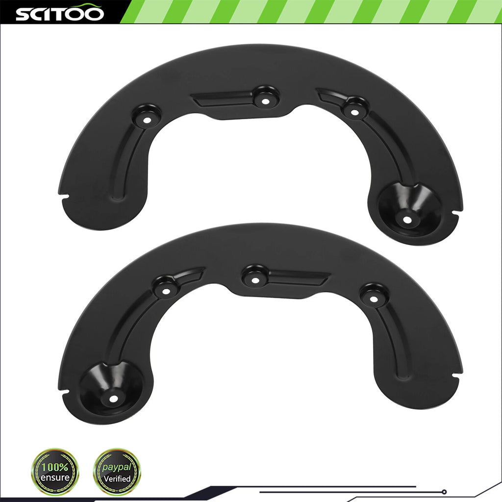 Front Brake Dust Shields for Ford F-150 (2004–2008) 4L3Z2K005BA 4L3Z2K004BA