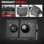 Fog Light Rear Wiper Control Switch Unit 15061682 for Tahoe Yukon Escalade (2003–2006)
