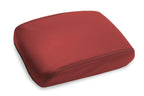 Console Lid Pull Over Cover Leather for Infiniti FX35 (2009–2012) Red Black Stitch