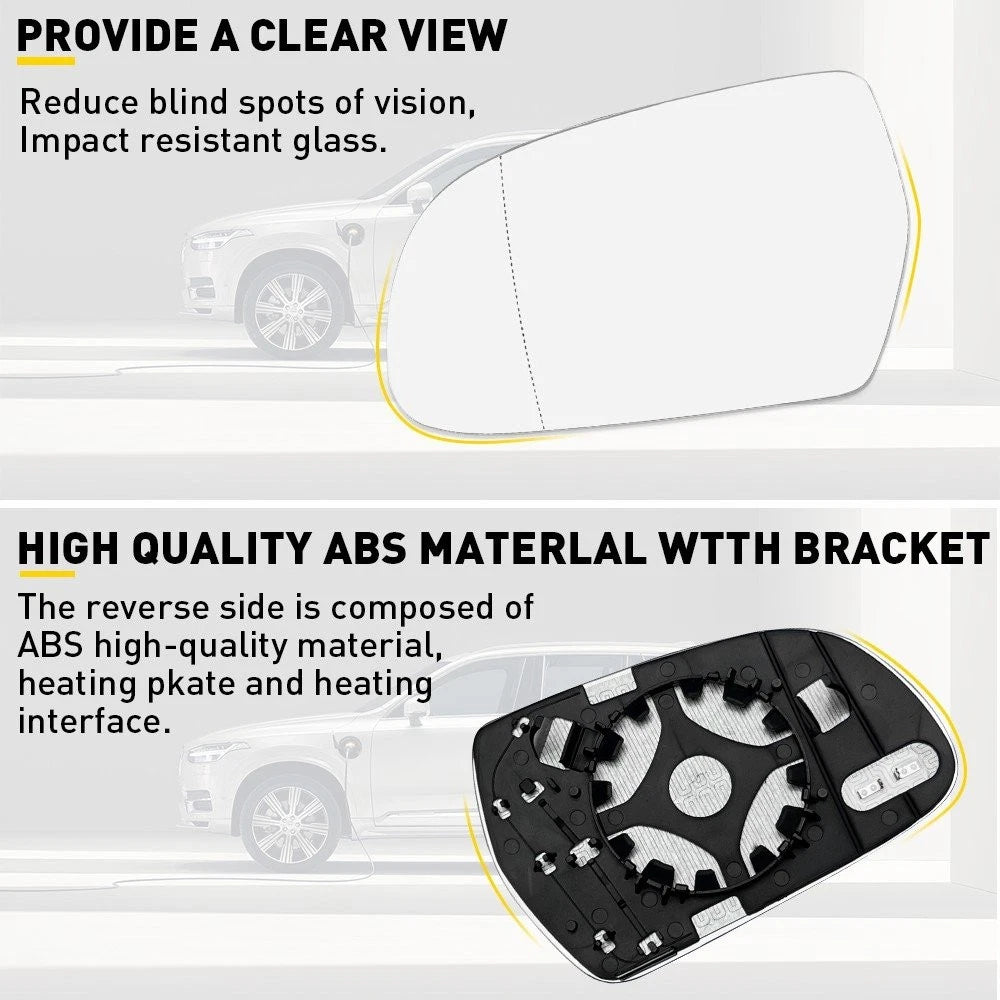 Heated Mirror Glass for Audi A5 A3 S5 A4 Quattro (2008–2016)
