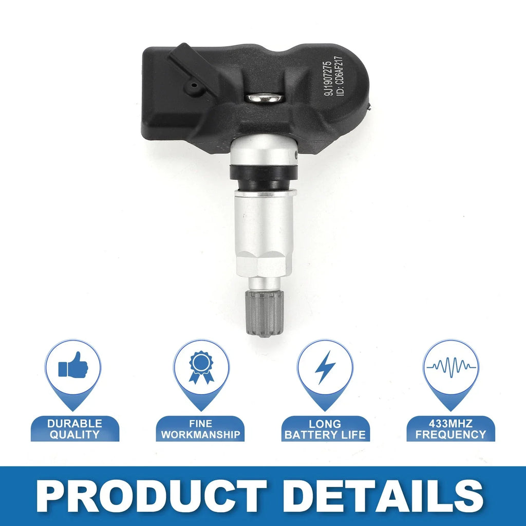 Tire Pressure Sensor 433MHz for Porsche Macan (2015-2024) 1 x Pc