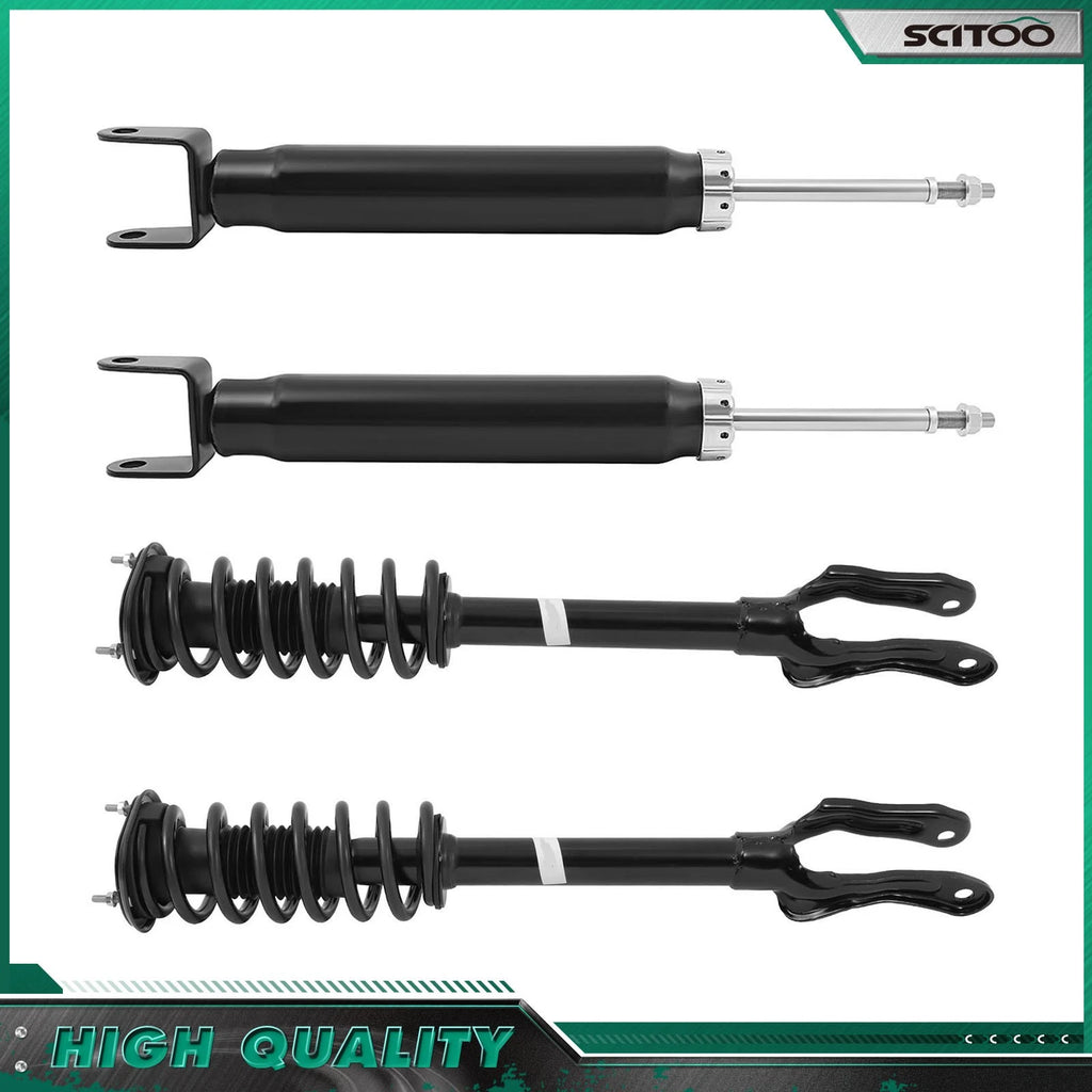 Front Struts Rear Shocks for Dodge Durango Jeep Grand Cherokee (2011–2015)